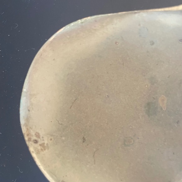 Vintage Mid Century Modern 3 Leaf Clover Trinket Tray Brass MCM‎ *READ - Picture 4 of 7